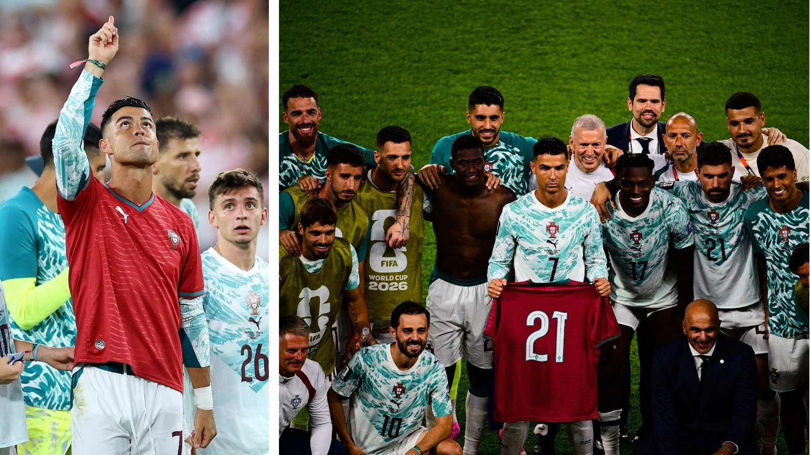 ‘We won to honour him’: Ronaldo in tears after paying tribute to Diogo Jota