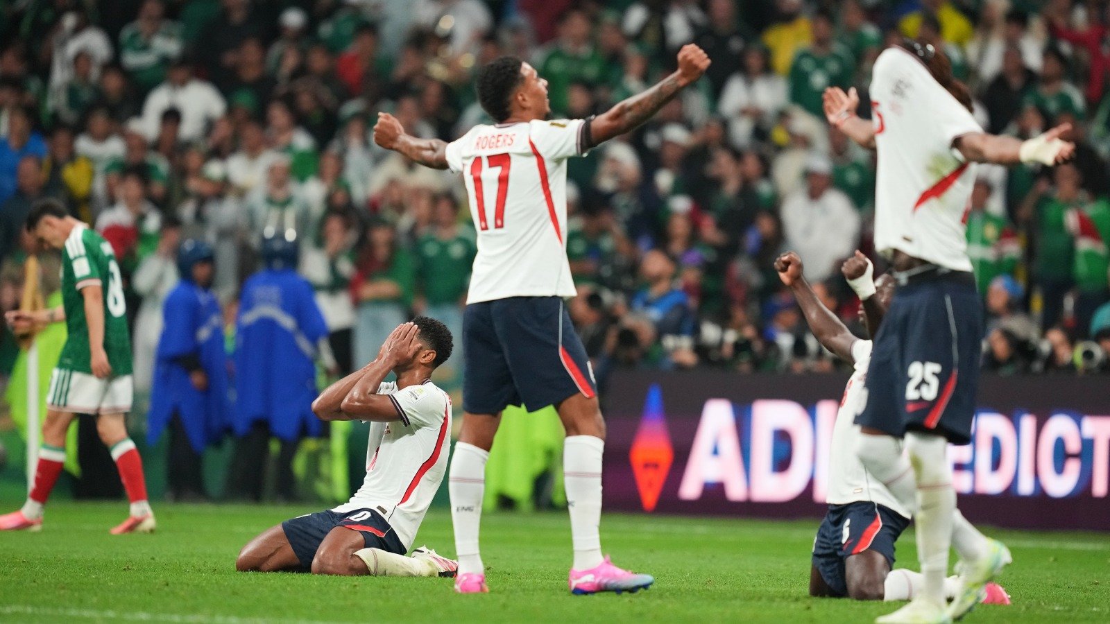 England go from breathless to breathtaking to breathing, finally burying Mexico